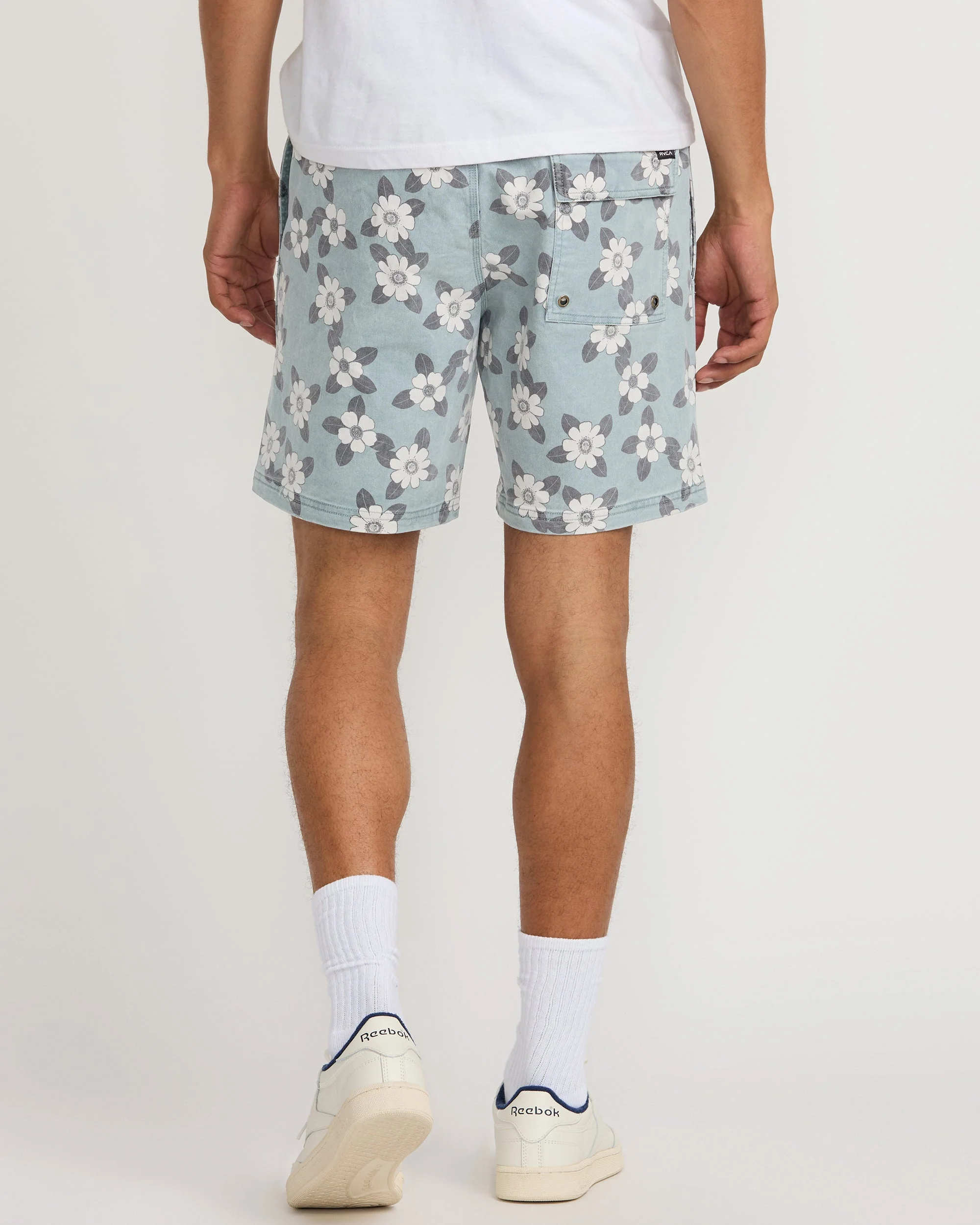 Escape Elastic Print Short 17" - Image 4