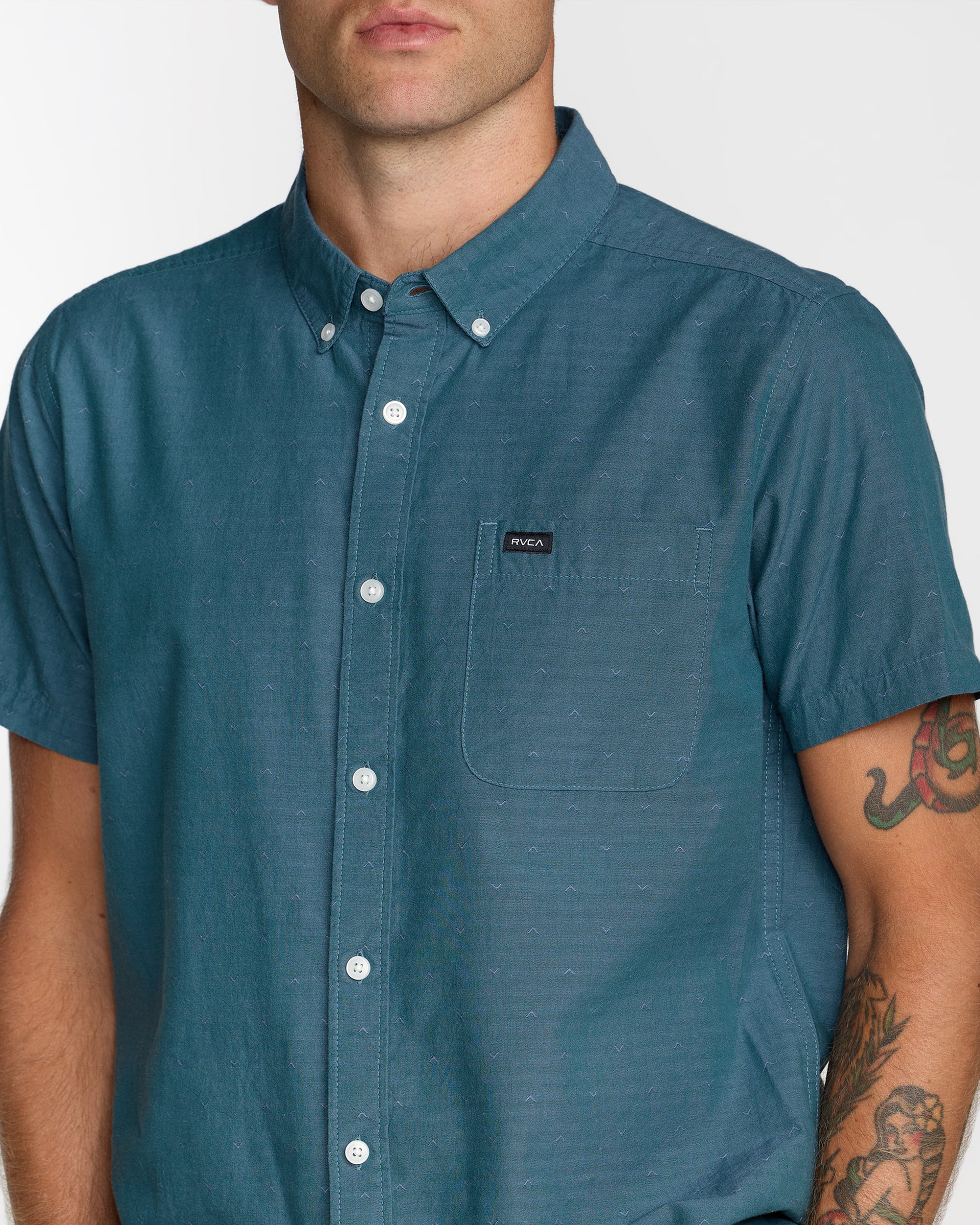 That'll Do Dobby Short Sleeve Shirt - Image 4