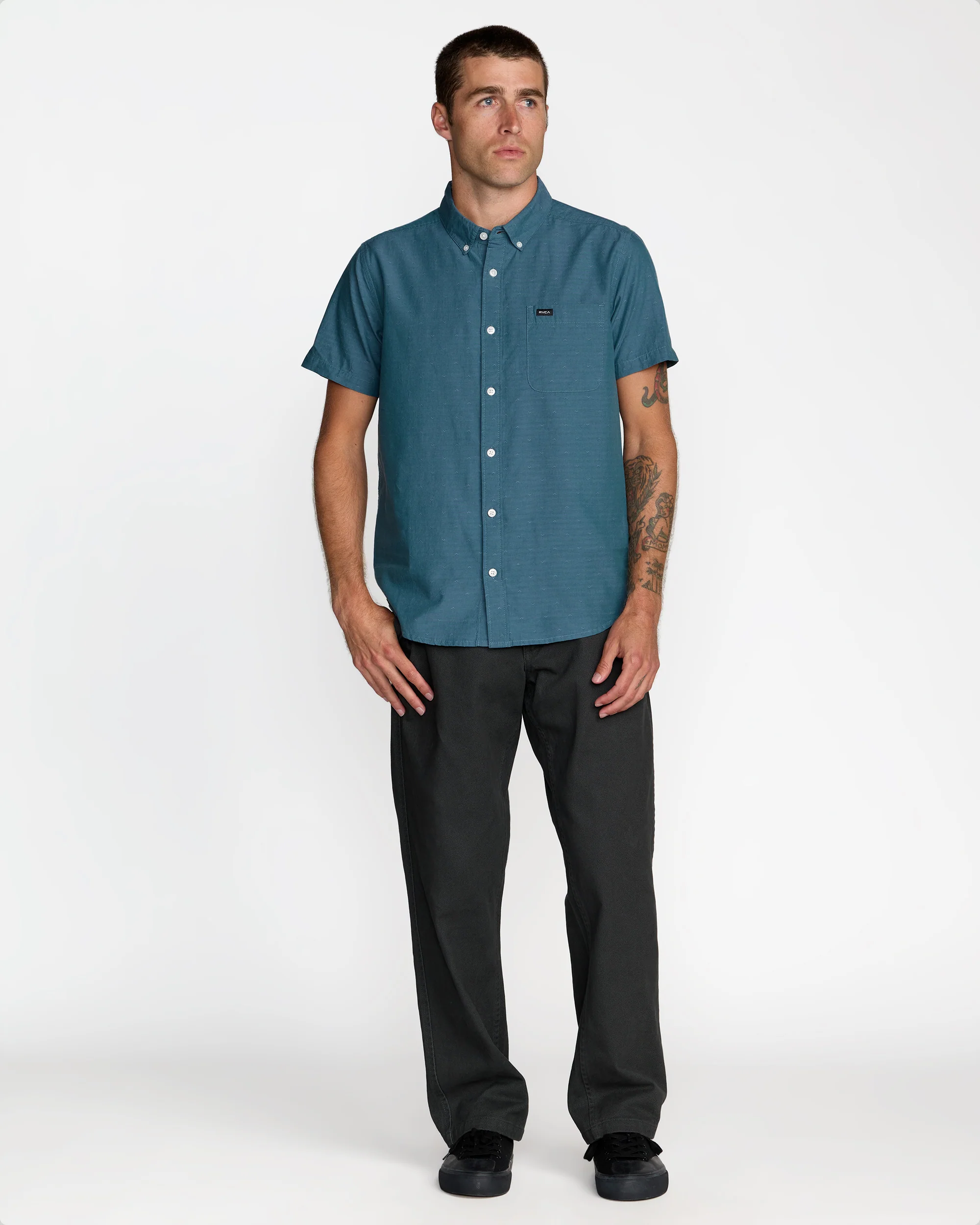 That'll Do Dobby Short Sleeve Shirt - Image 7